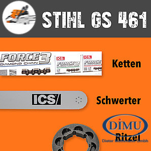 STIHL GS 461- Ketten,Schwerter,Ritzel