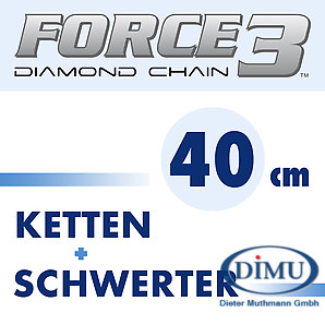 F3 Diamantketten / Schwert 40 cm