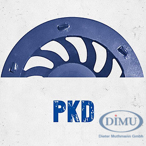 Diamant Schleiftöpfe mit PKD Segmenten