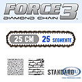 F3 Diamantkette 25 cm STANDARD