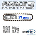 F3 Diamantkette 30 cm PREMIUM