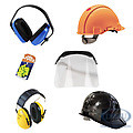 Helme und Gehörschutz